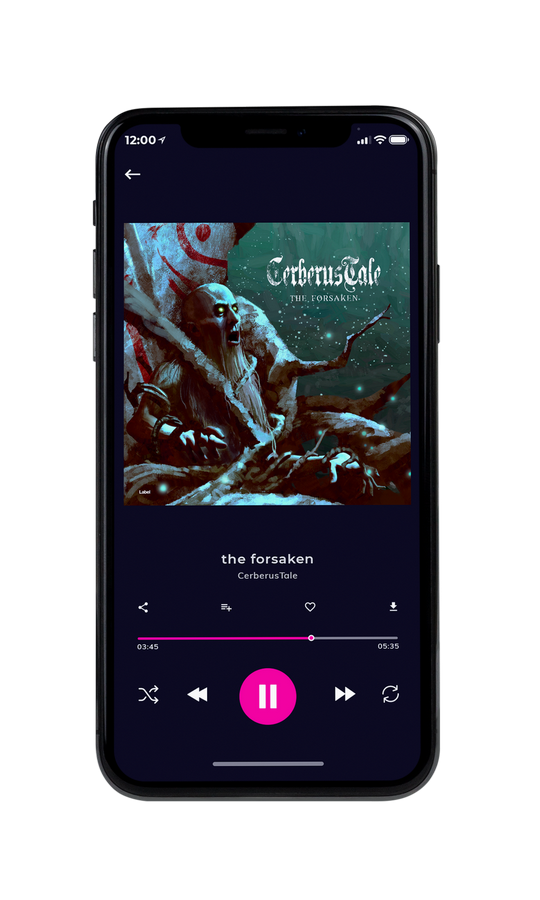 Tablet view of Premade Heavy Metal & Gothic Metal Book Cover - Merlin #7208 | AlbumArtZone*