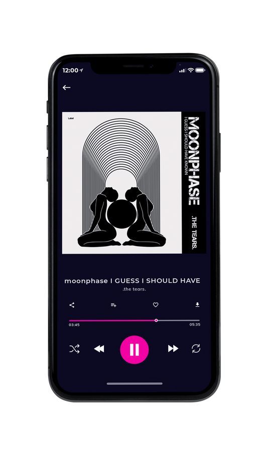 Tablet view of Premade Dance & House Album Cover - Hint Of Red #7222 | AlbumArtZone*