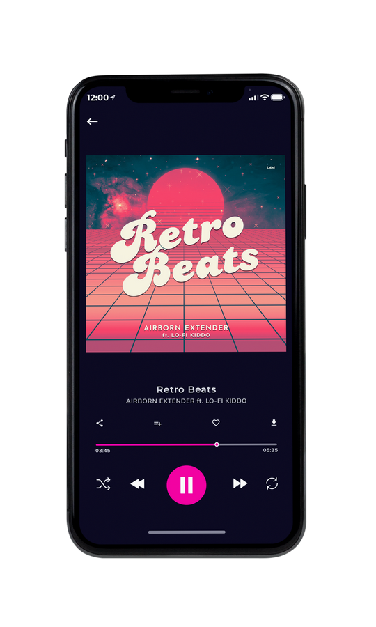 Tablet view of Premade Electronica & Ambient Album Cover - Blue Dianne #7228 | AlbumArtZone*