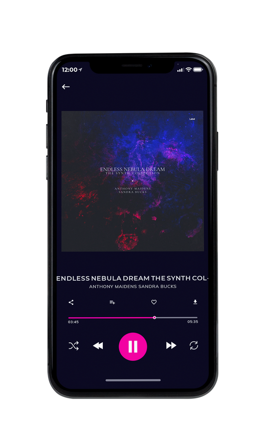 Tablet view of Premade Electronica & Ambient Book Cover - Ebony Clay #7237 | AlbumArtZone*