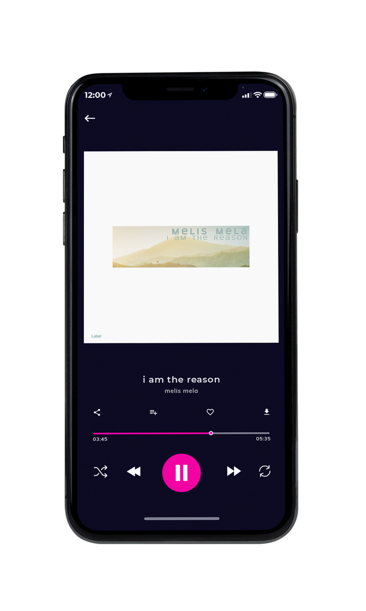 Tablet view of Premade Country & Acoustic Album Cover - Stark White #7291 | AlbumArtZone*