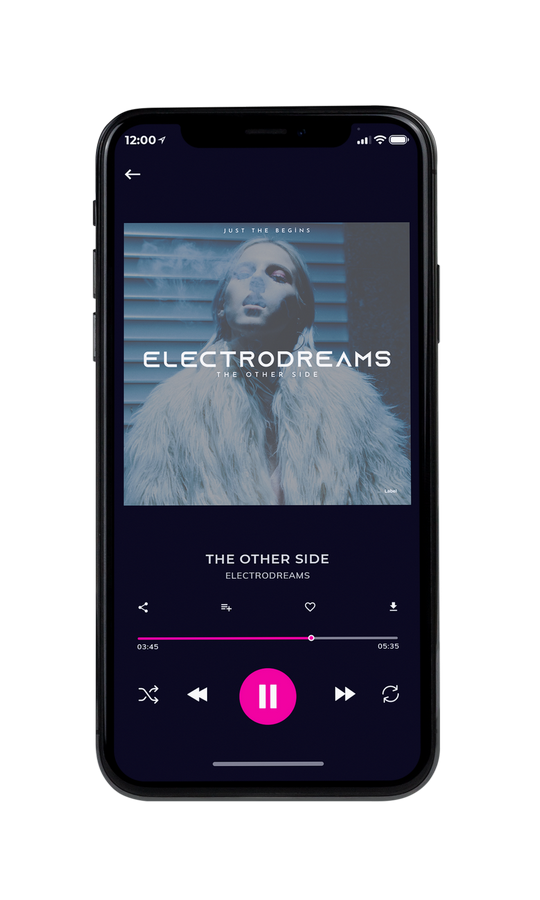 Tablet view of Premade EDM, House & Dub Album Cover - Slate Gray #7330 | AlbumArtZone*