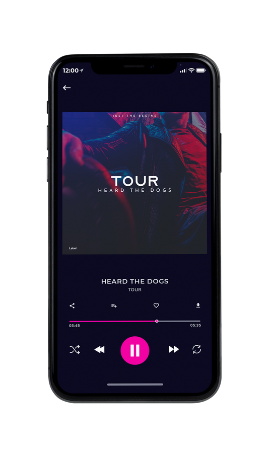 Tablet view of Premade EDM, House & Dub Album Cover - Ebony Clay #7336 | AlbumArtZone*