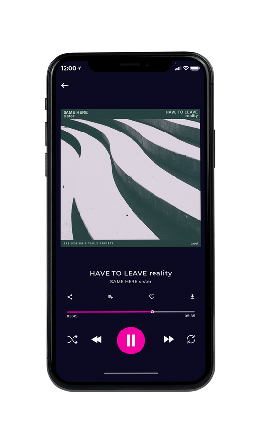 Tablet view of Premade Contemporary Music Album Cover - Swiss Coffee #7399 | AlbumArtZone*