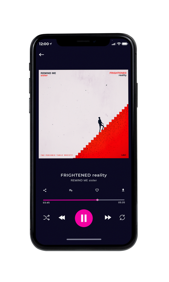 Tablet view of Premade Pop Album Cover - Dawn Pink #7404 | AlbumArtZone*