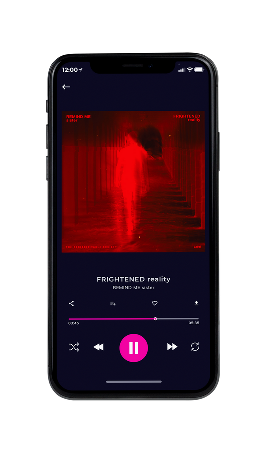 Tablet view of Premade Pop Album Cover - Mahogany #7406 | AlbumArtZone*