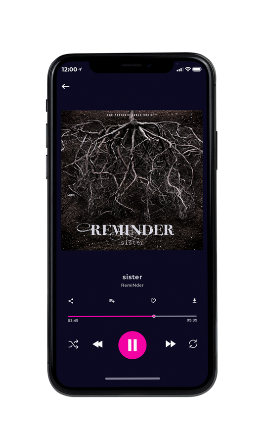 Tablet view of Premade Indie & Folk Music Album Cover - Zeus #7408 | AlbumArtZone*