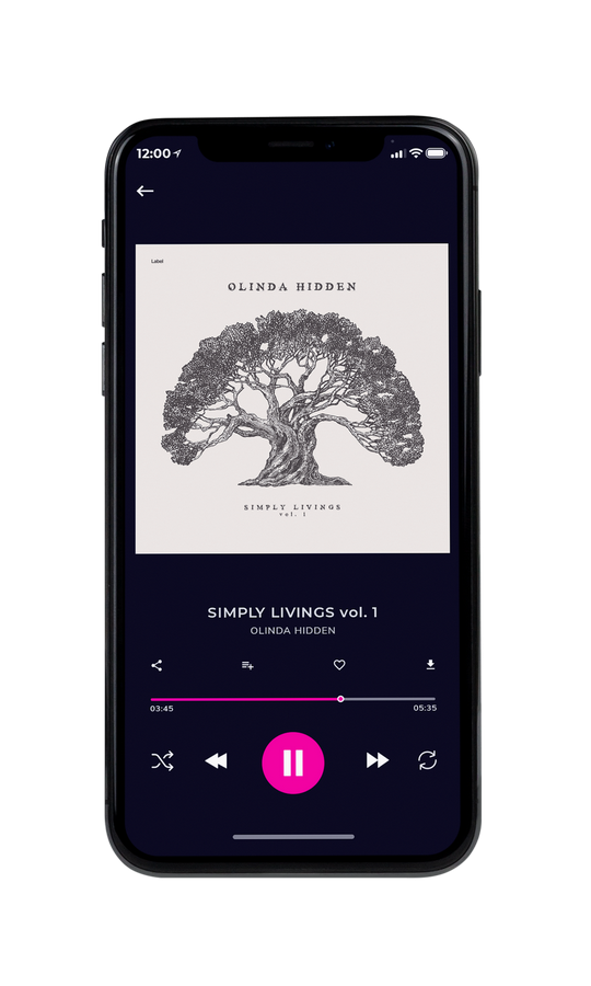 Tablet view of Premade Country & Acoustic Album Cover - Dawn Pink #7489 | AlbumArtZone*