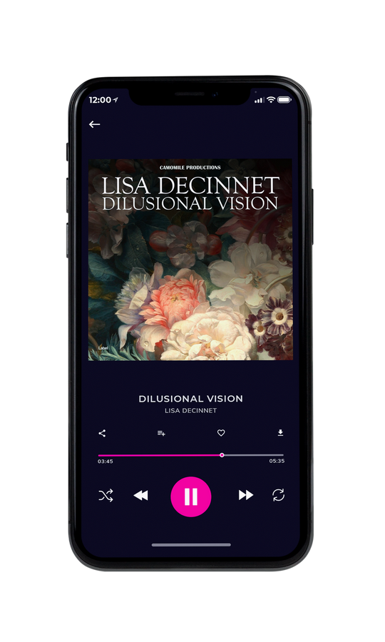 Tablet view of Premade Classical & Romantic Music Album Cover - Cameo #7502 | AlbumArtZone*