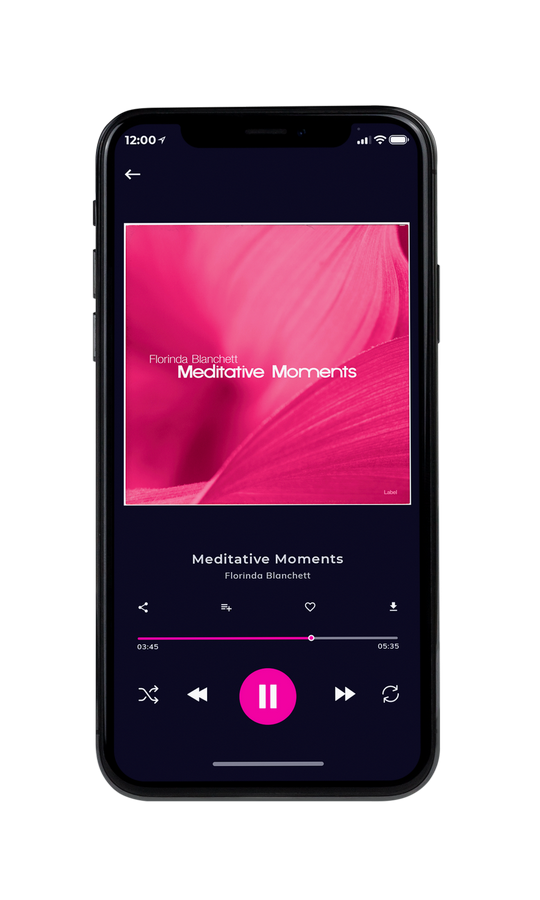 Tablet view of Premade Podcast Album Cover - Cranberry #7574 | AlbumArtZone*