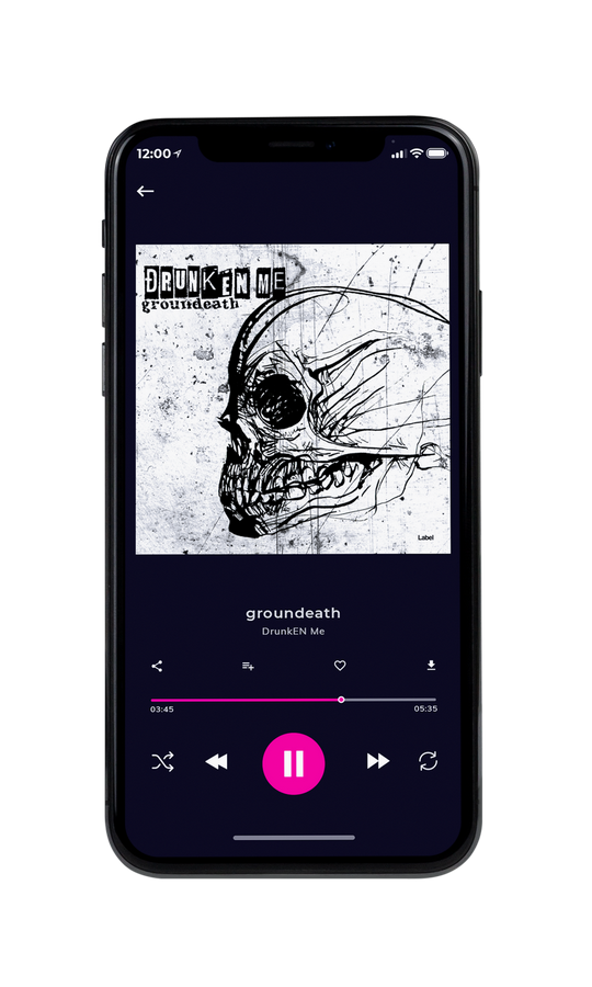 Tablet view of Premade Rock,Punk & Alternative Album Cover - Cod Gray #7613 | AlbumArtZone*