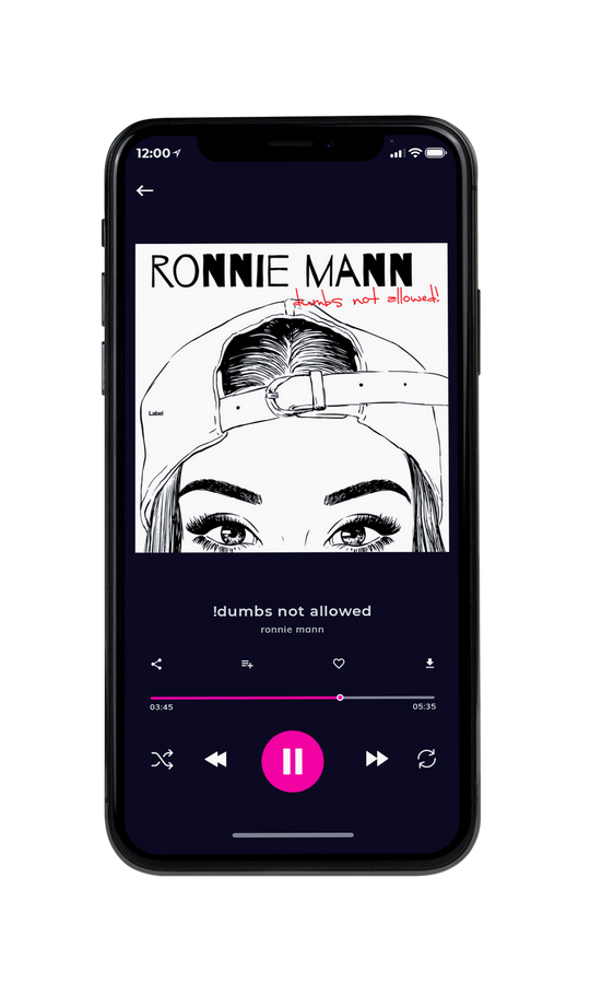 Tablet view of Premade Podcast Album Cover - Cod Gray #7642 | AlbumArtZone*