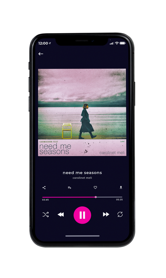 Tablet view of Premade Country & Acoustic Album Cover - Cold Turkey #7752 | AlbumArtZone*