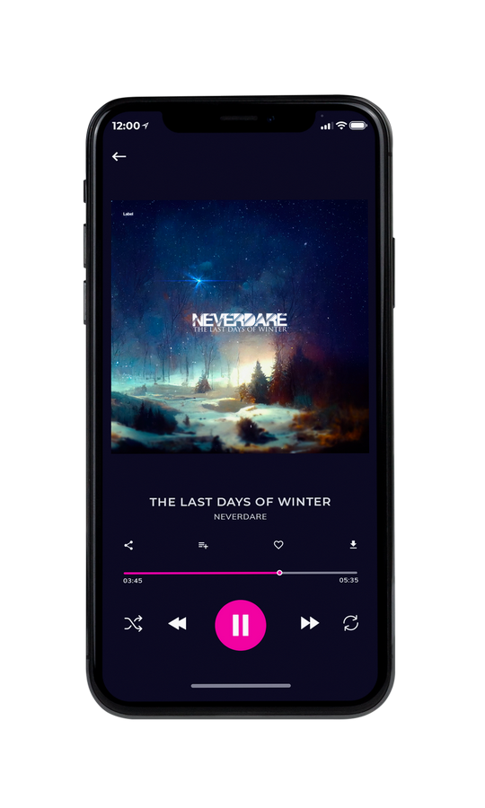 Tablet view of Premade Indie & Folk Music Album Cover - Big Stone #7755 | AlbumArtZone*