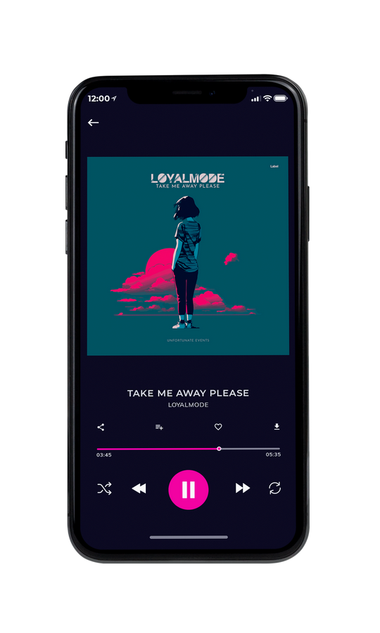 Tablet view of Premade Pop Album Cover - Blue Dianne #7765 | AlbumArtZone*