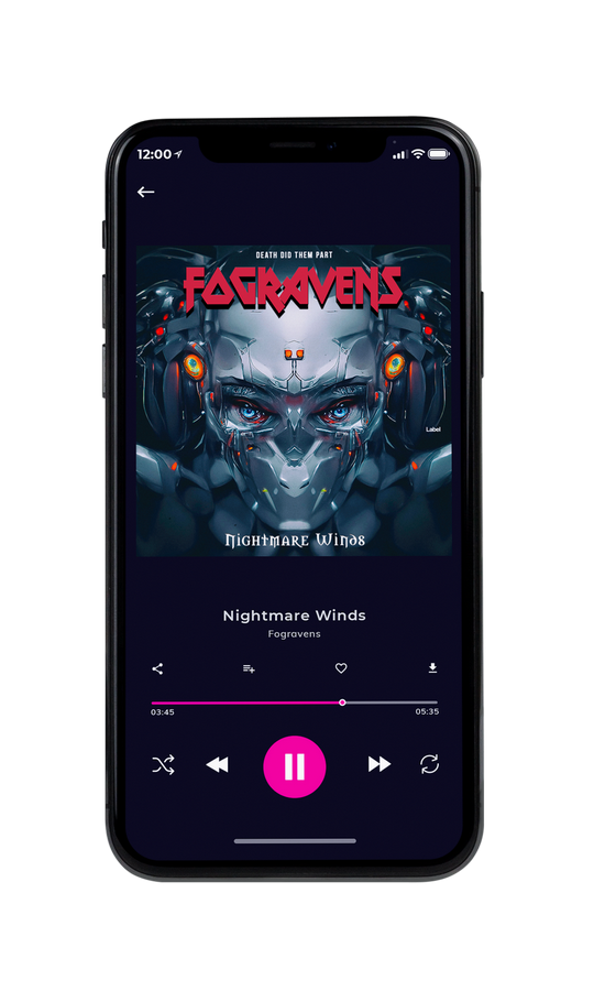 Tablet view of Premade Heavy Metal & Gothic Metal Album Cover - Mirage #7792 | AlbumArtZone*
