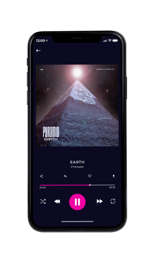Tablet view of Premade EDM, House & Dub Album Cover - Ship Gray #7828 | AlbumArtZone*