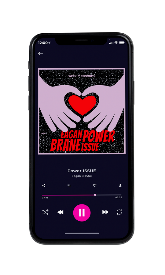 Tablet view of Premade Podcast Album Cover - Lily #7845 | AlbumArtZone*