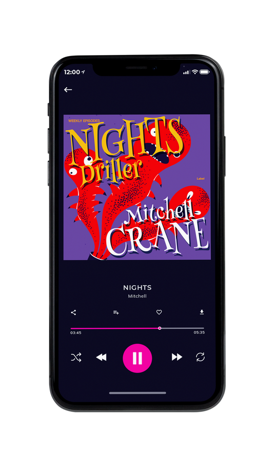 Tablet view of Premade Podcast Album Cover - Butterfly Bush #7855 | AlbumArtZone*