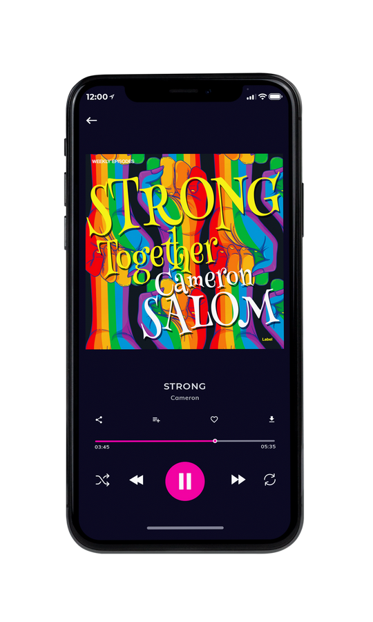 Tablet view of Premade Podcast Book Cover - Blumine #7860 | AlbumArtZone*