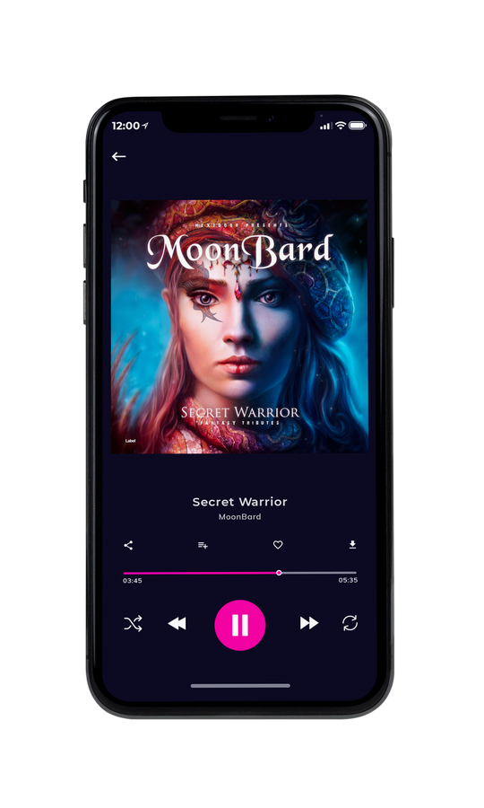 Tablet view of Premade Podcast Album Cover - Mirage #7868 | AlbumArtZone*
