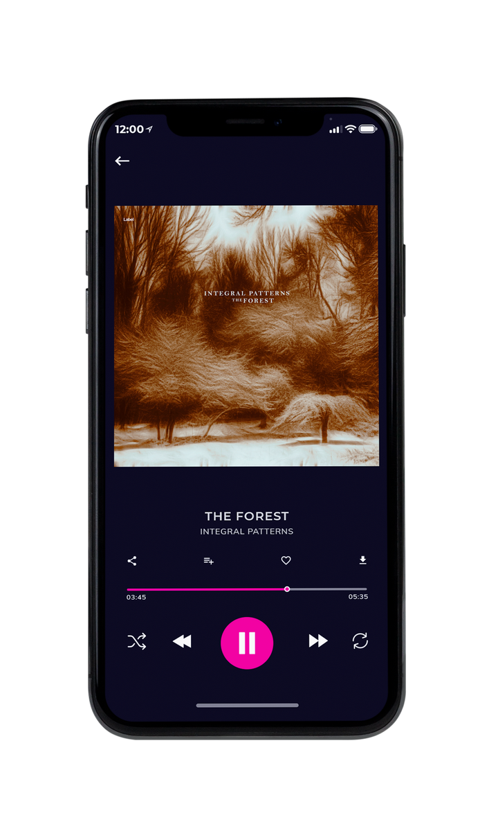 Tablet view of Premade Indie & Folk Music Album Cover - Walnut #7943 | AlbumArtZone*