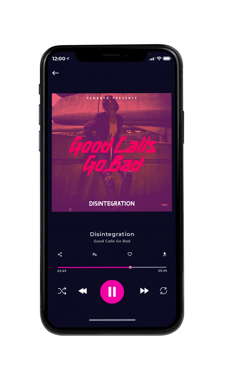 Tablet view of Premade Rock,Punk & Alternative Album Cover - Finn #7980 | AlbumArtZone*