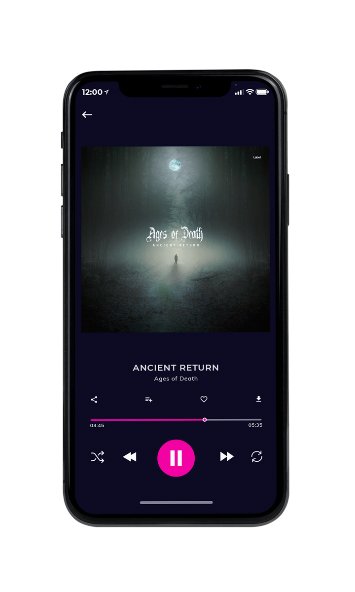 Tablet view of Premade Heavy Metal & Gothic Metal Album Cover - Heavy Metal #8052 | AlbumArtZone*