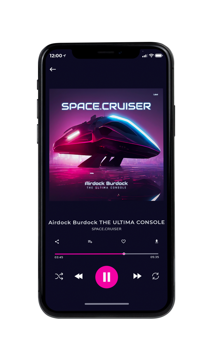 Tablet view of Premade Electronica & Ambient Album Cover - Revolver #8074 | AlbumArtZone*