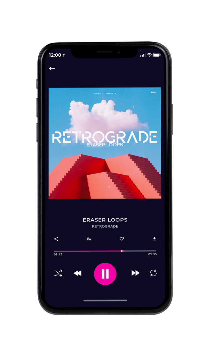 Tablet view of Premade Electronica & Ambient Album Cover - Half Baked #8097 | AlbumArtZone*