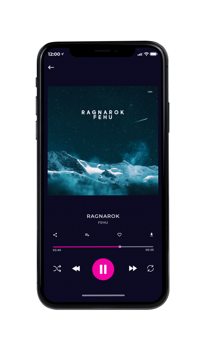 Tablet view of Premade Pop Album Cover - Big Stone #8103 | AlbumArtZone*