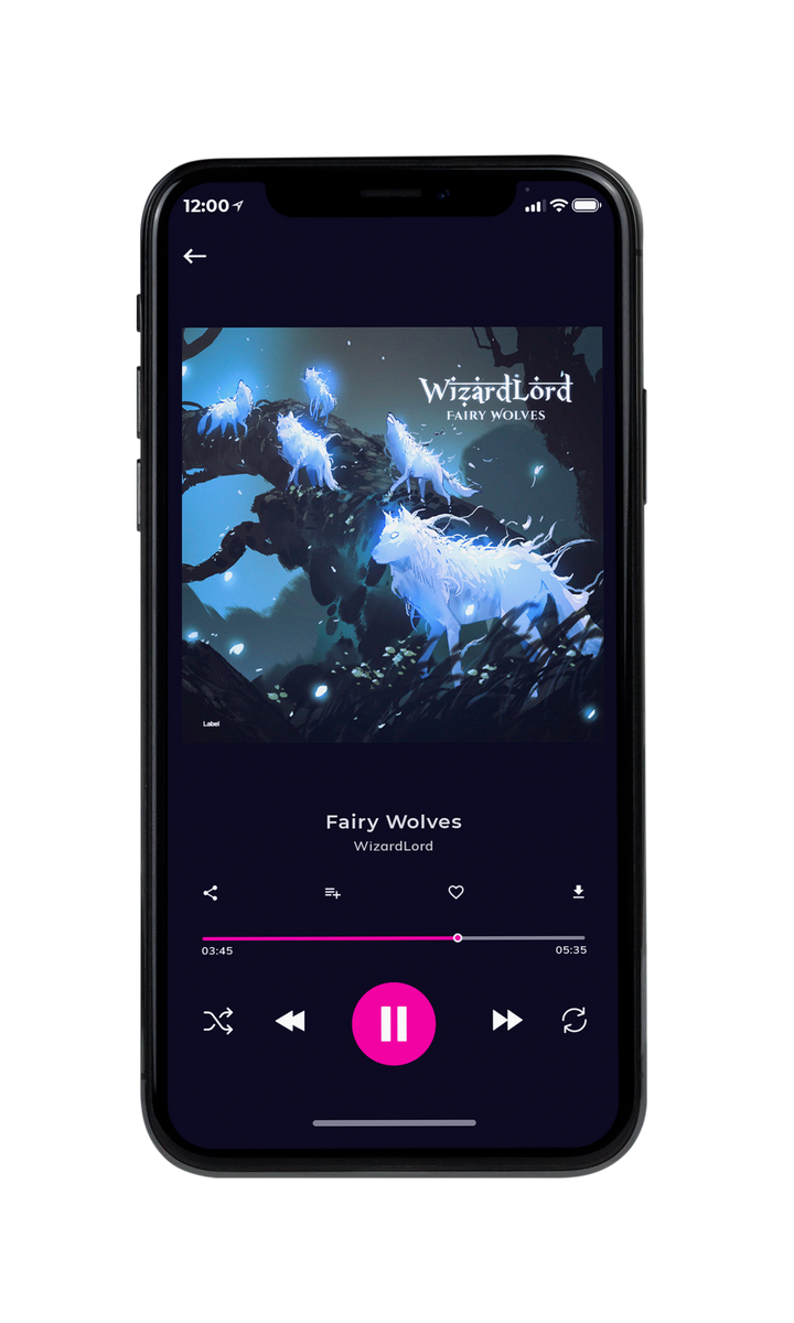 Tablet view of Premade Country & Acoustic Album Cover - Oxford Blue #8125 | AlbumArtZone*