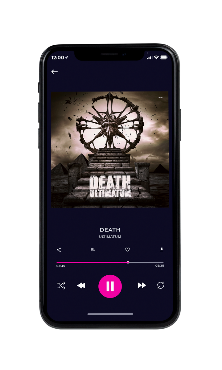 Tablet view of Premade Heavy Metal & Gothic Metal Album Cover - Zeus #8127 | AlbumArtZone*