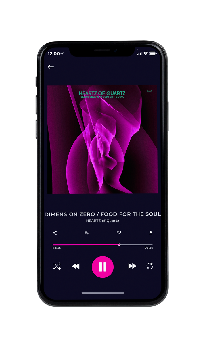 Tablet view of Premade Pop Album Cover - Aubergine #8139 | AlbumArtZone*