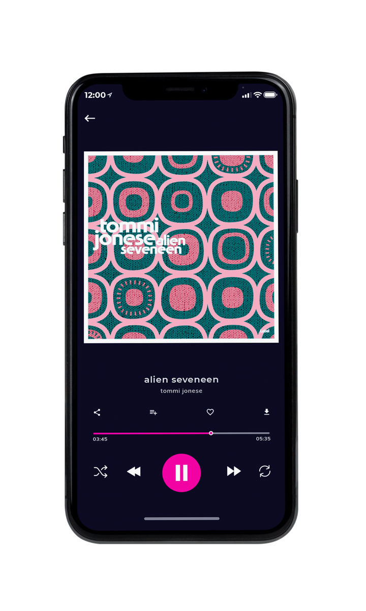Tablet view of Premade Dance & House Album Cover - Sea Pink #8168 | AlbumArtZone*