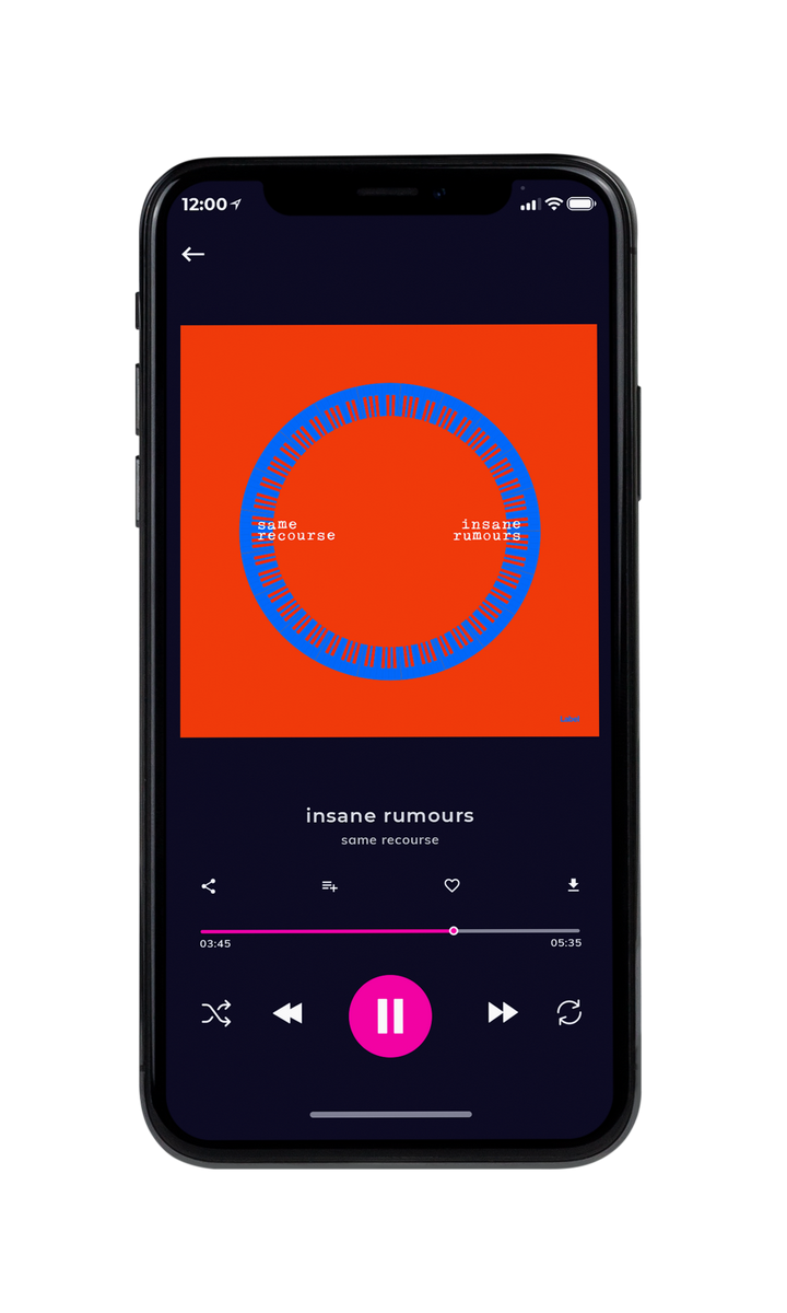 Tablet view of Premade Funk & Fusion Album Cover - Pomegranate #8176 | AlbumArtZone*