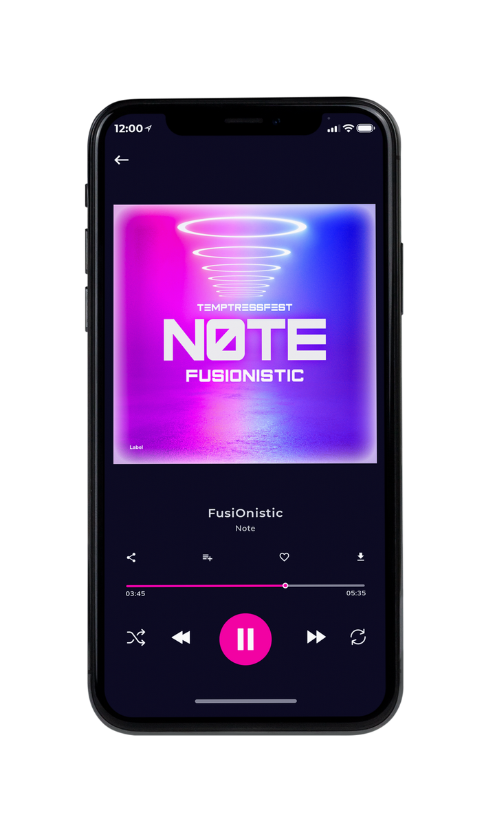 Tablet view of Premade Dance & House Album Cover - Medium Purple #8289 | AlbumArtZone*