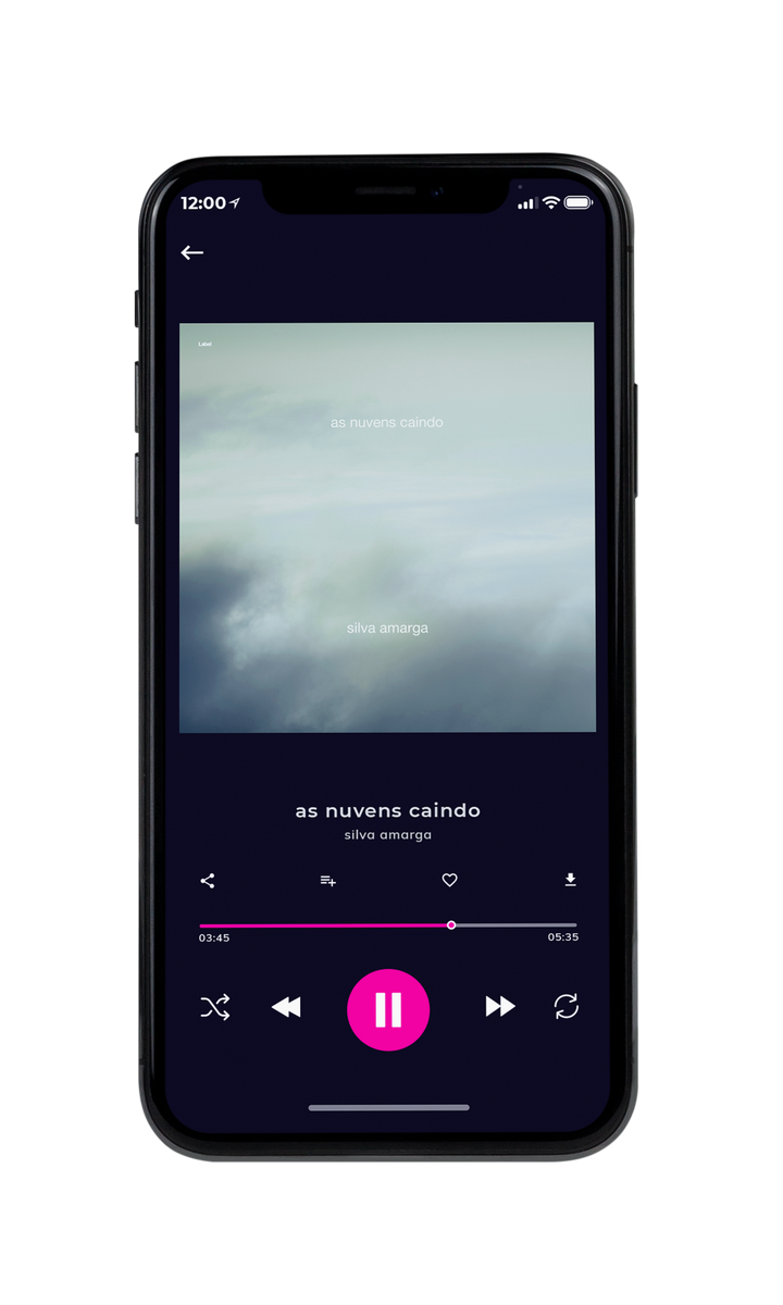Tablet view of Premade Country & Acoustic Album Cover - Pumice #8358 | AlbumArtZone*