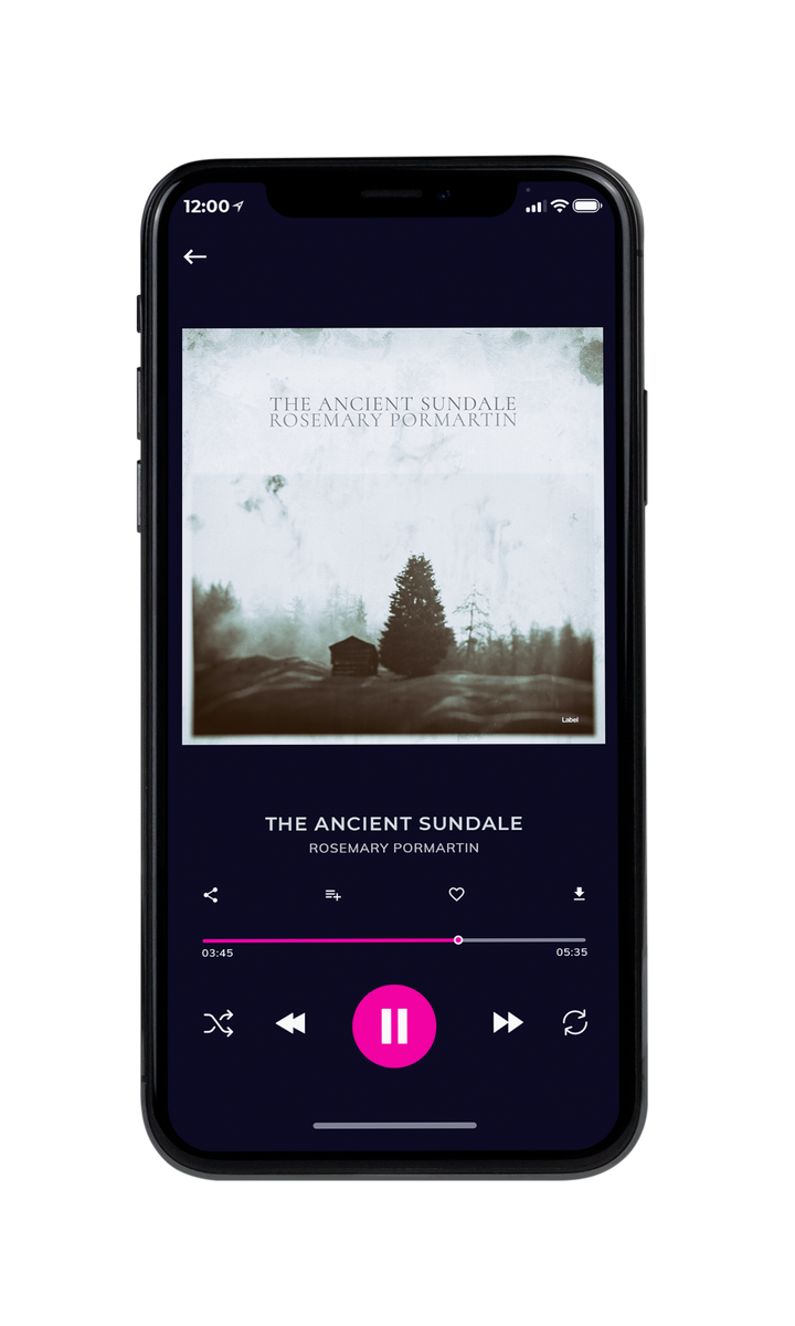 Tablet view of Premade Country & Acoustic Album Cover - Taupe #8395 | AlbumArtZone*