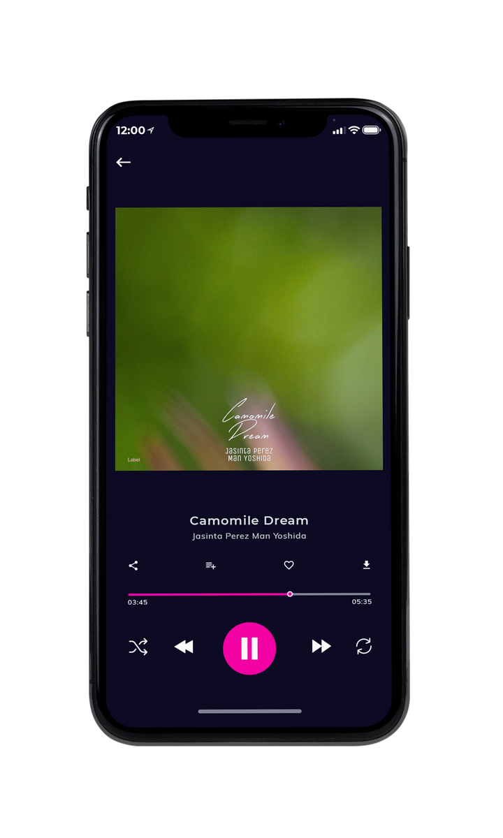 Tablet view of Premade Contemporary Music Album Cover - Crete #8476 | AlbumArtZone*