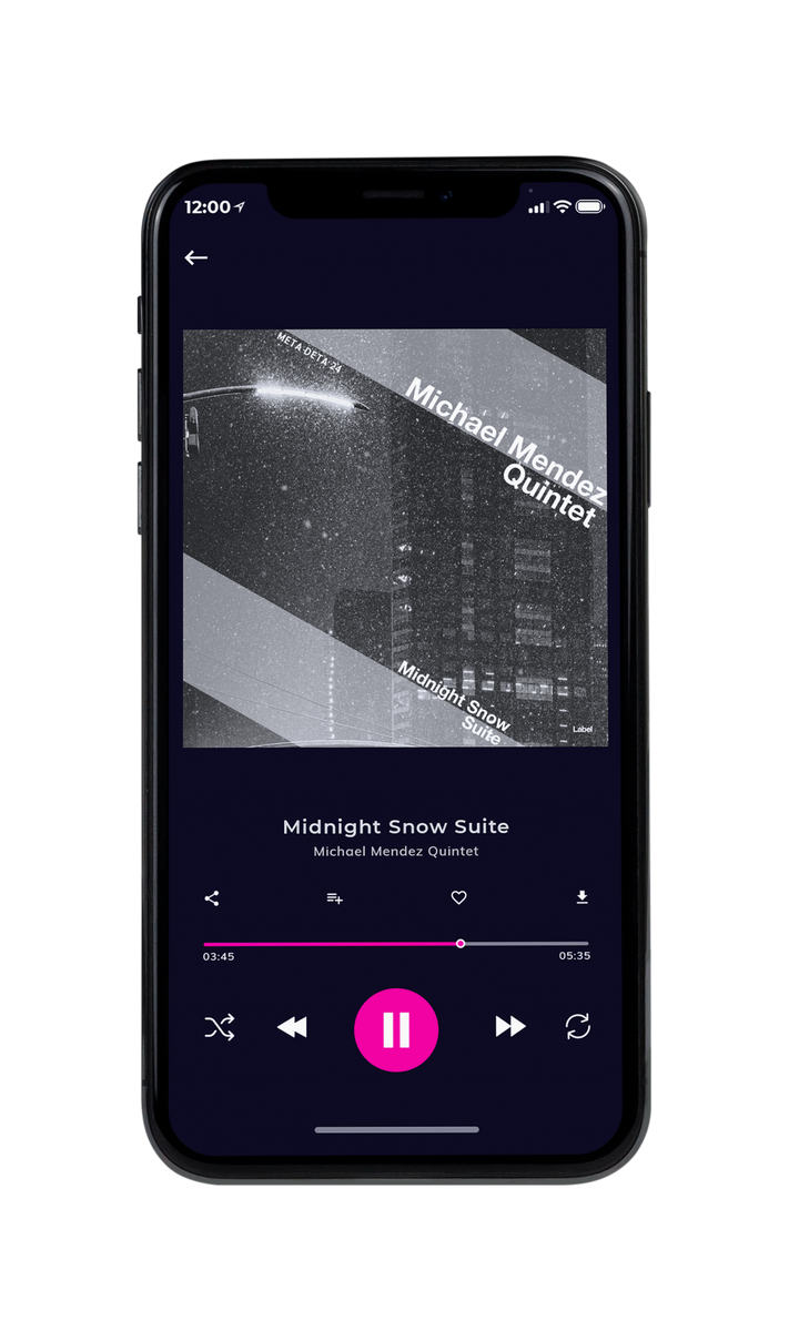 Tablet view of Premade Traditional Jazz & Blues Album Cover - Tundora #8609 | AlbumArtZone*
