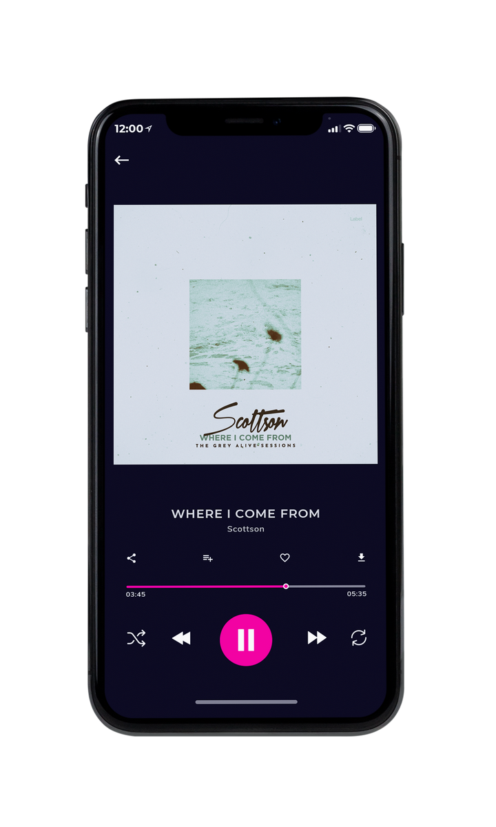 Tablet view of Premade Pop Album Cover - Nebula #8618 | AlbumArtZone*