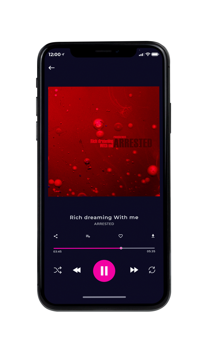 Tablet view of Premade Rock,Punk & Alternative Album Cover - Red Oxide #8759 | AlbumArtZone*