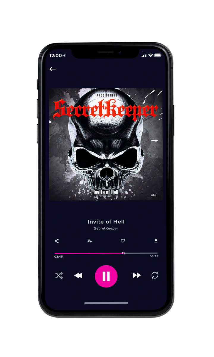 Tablet view of Premade Heavy Metal & Gothic Metal Album Cover - Baltic Sea #8789 | AlbumArtZone*