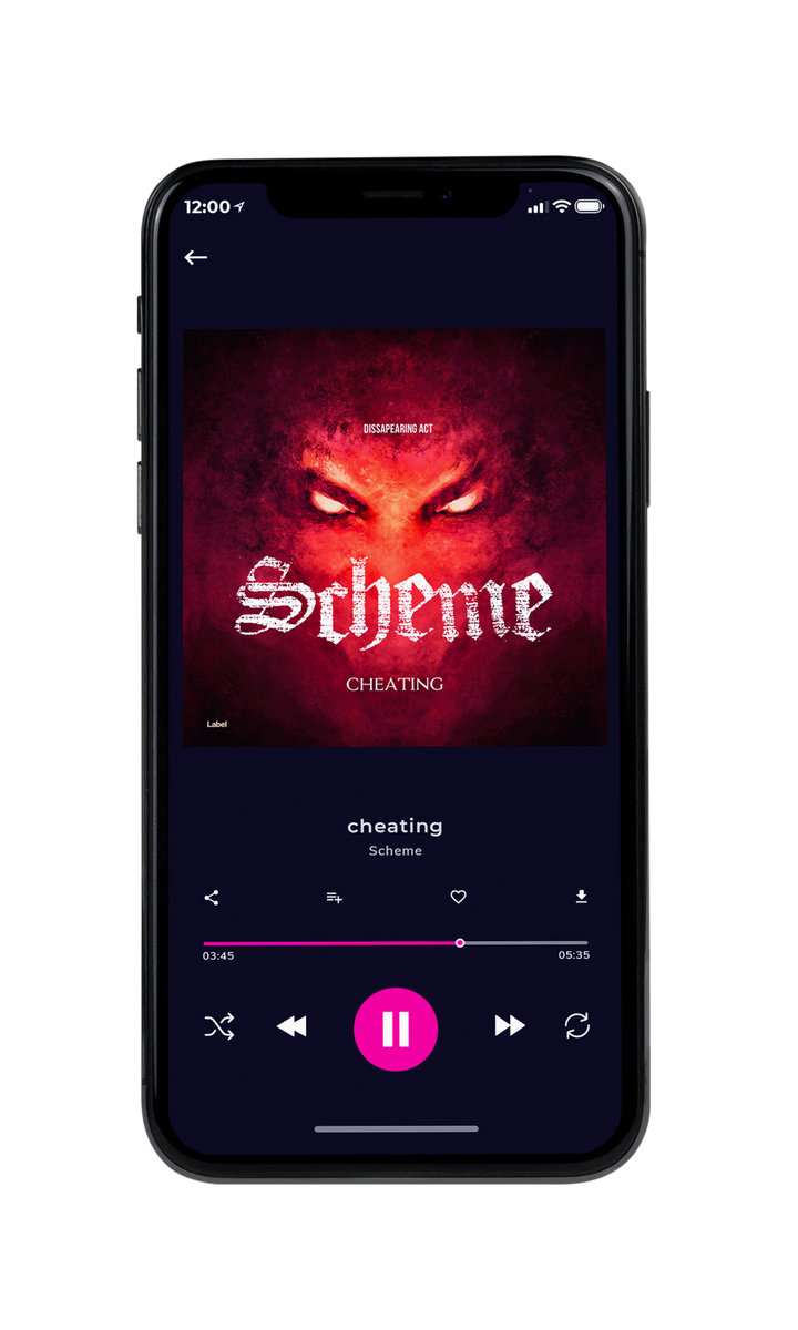 Tablet view of Premade Heavy Metal & Gothic Metal Album Cover - Aubergine #8800 | AlbumArtZone*