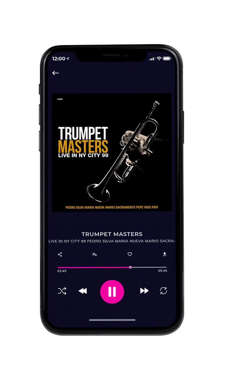 Tablet view of Premade Traditional Jazz & Blues Album Cover - Black #8852 | AlbumArtZone*