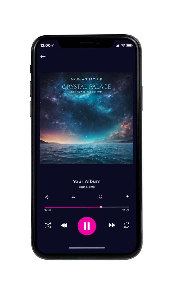 Tablet view of Premade Electronica & Ambient Album Cover - Pickled Bluewood #10076 | AlbumArtZone*