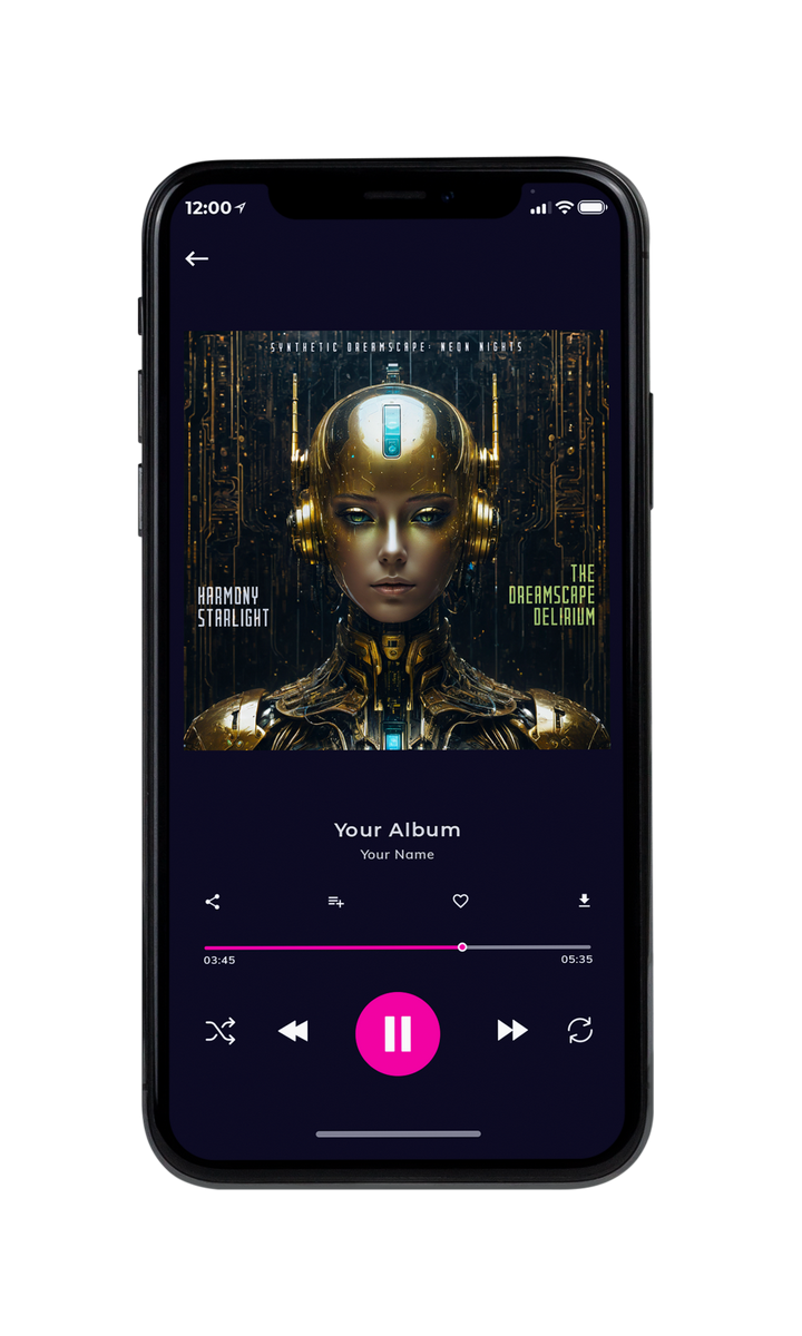 Tablet view of Premade Pop Album Cover - Heavy Metal #10091 | AlbumArtZone*