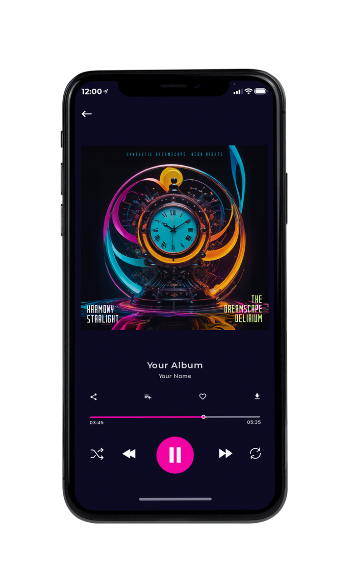 Tablet view of Premade Pop Album Cover - Cinder #10092 | AlbumArtZone*