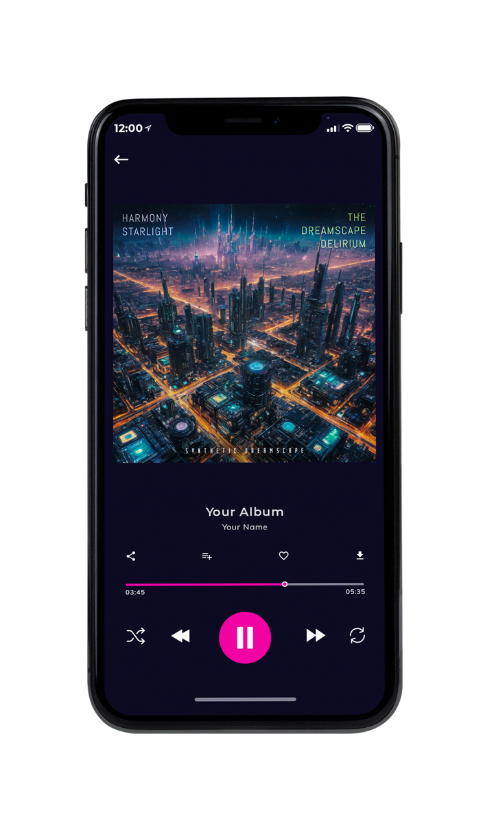 Tablet view of Premade EDM, House & Dub Album Cover - Charade #10095 | AlbumArtZone*